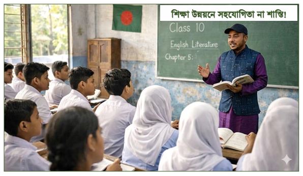 শিক্ষা উন্নয়নে সহযোগিতা না শাস্তি…! : ফয়সল আহমদ বাবুল