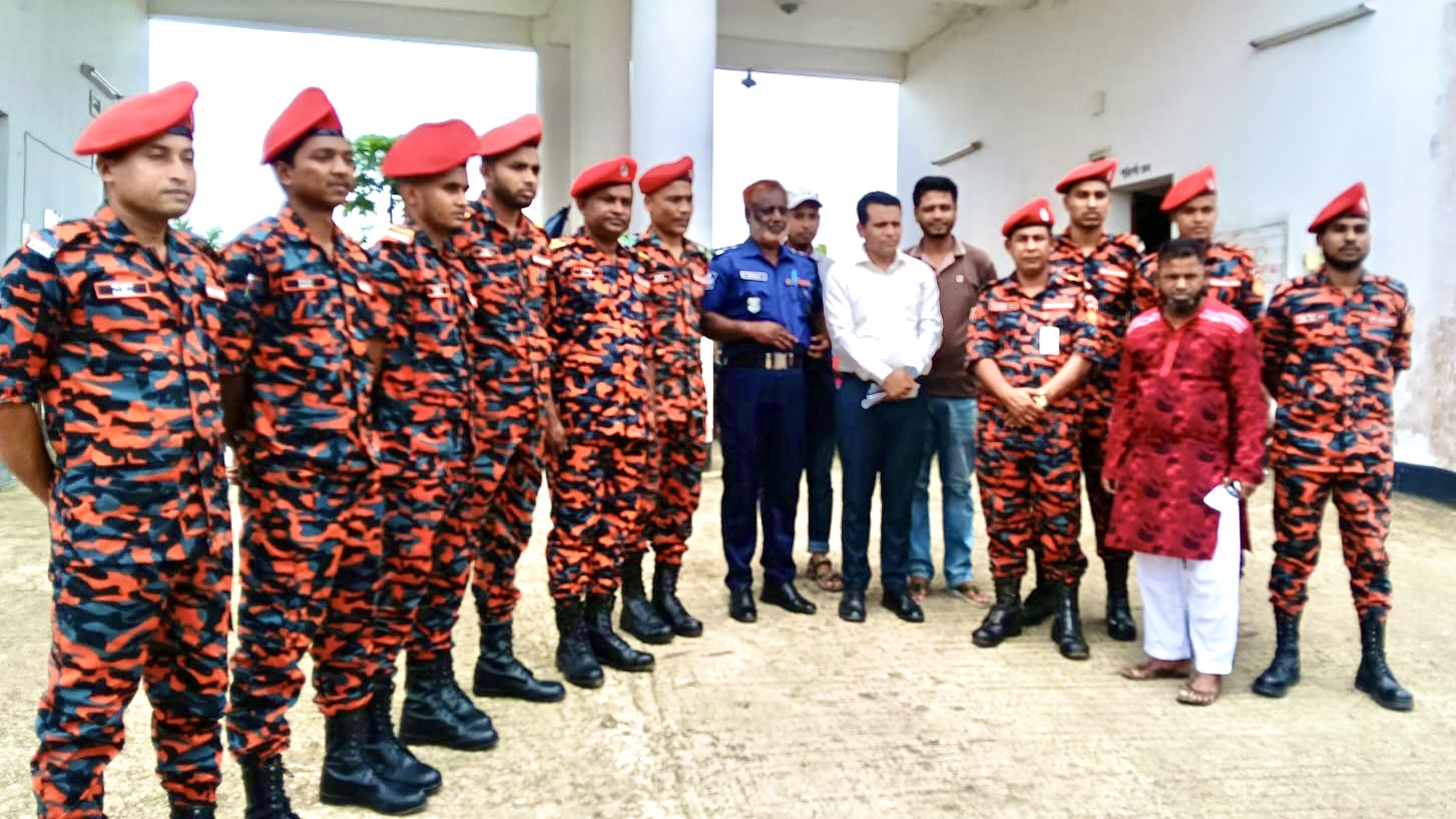 শাল্লায় ফায়ার সার্ভিস ও সিভিল ডিফেন্স সপ্তাহের উদ্বোধন